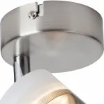 Спот TopLight Rosa TL1230Y-01SN Цвет плафонов прозрачный Цвет арматуры никель от ImperiumLoft