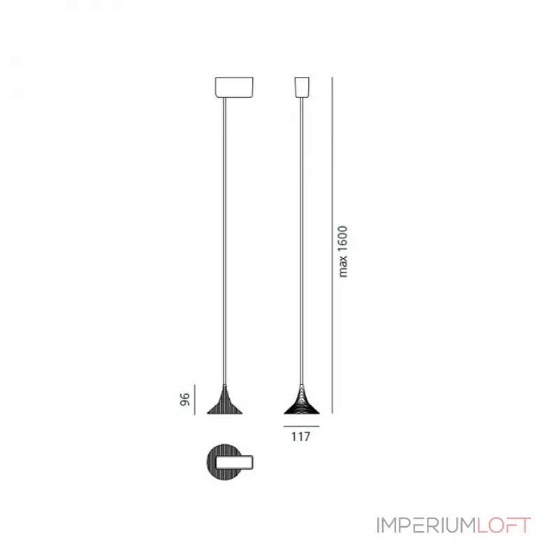 Подвесной светильник Artemide 1936010A