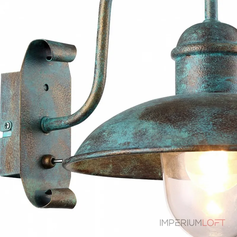 Бра Arte Lamp Passato A9255AP-1BG Цвет арматуры Зеленый Цвет плафонов зеленый