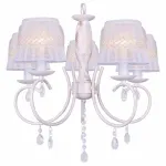 Подвесная люстра TopLight Camilla TL1135-5H Цвет арматуры золото Цвет плафонов белый от ImperiumLoft