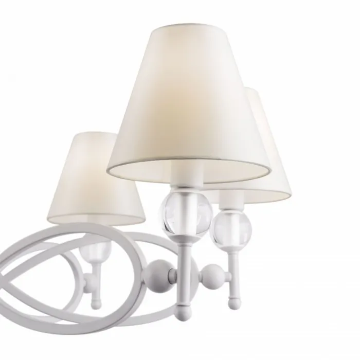 Подвесная люстра Lamp4You Provence 11 M2-07-WM-LMP-O-25 Цвет плафонов белый от ImperiumLoft