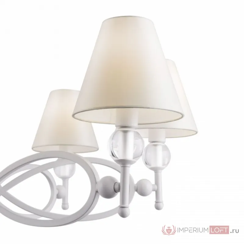 Подвесная люстра Lamp4You Provence 11 M2-07-WM-LMP-O-25 Цвет плафонов белый от ImperiumLoft