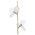 Подвесной светильник Loft it Matisse 10008/2P white Цвет арматуры золото Цвет плафонов белый от ImperiumLoft