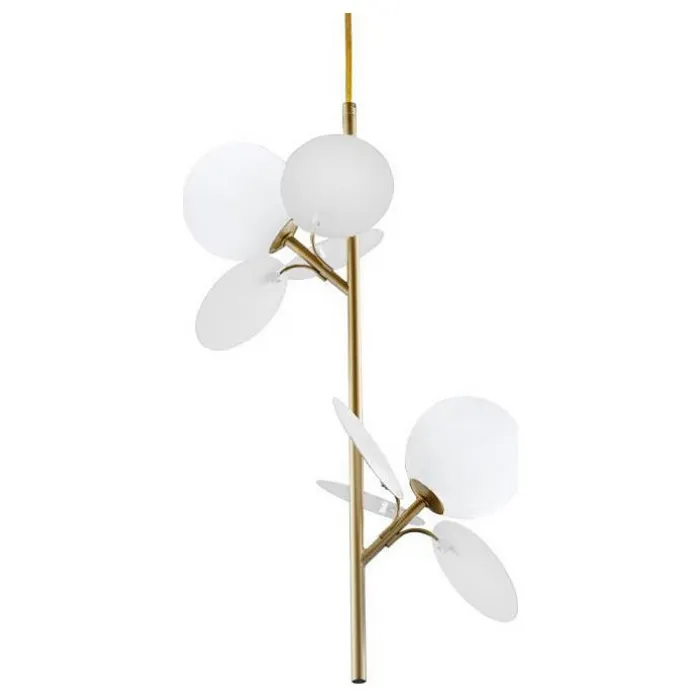 Подвесной светильник Loft it Matisse 10008/2P white Цвет арматуры золото Цвет плафонов белый от ImperiumLoft