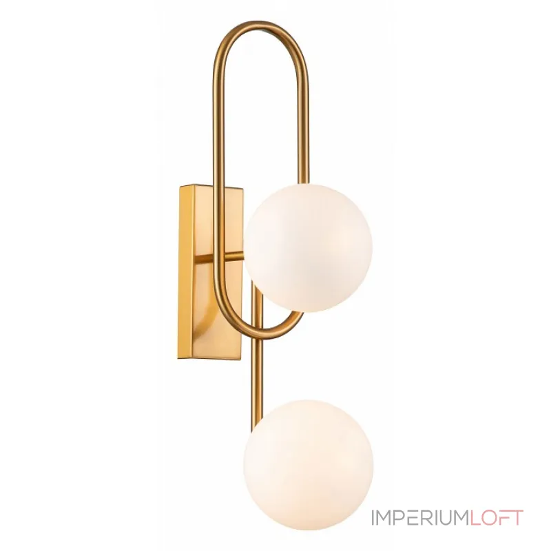 Бра Indigo Opaco 11015/2W Brass от ImperiumLoft Бра Indigo Opaco 11015/2W Brass от ImperiumLoft