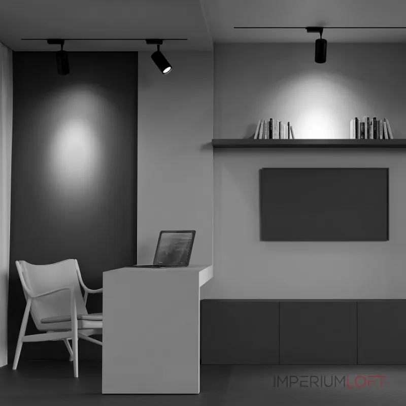 Трековый светильник  Maytoni Vuoro TR003-1-36W3K-M-B от ImperiumLoft Трековый светильник  Maytoni Vuoro TR003-1-36W3K-M-B от ImperiumLoft