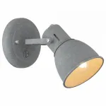 Бра Arte Lamp 1677 A1677AP-1GY Цвет арматуры серый Цвет плафонов серый