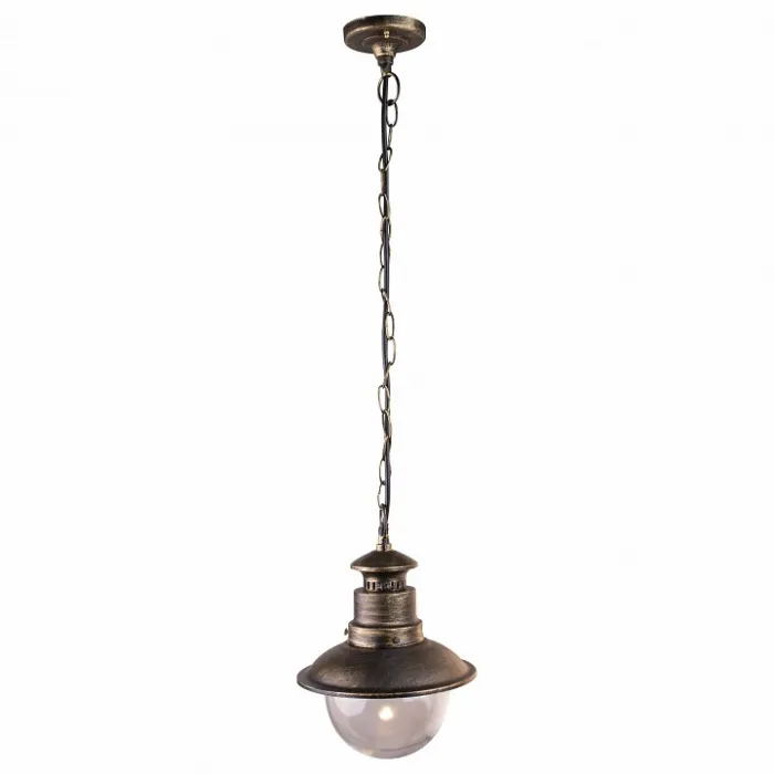 Подвесной светильник Arte Lamp Amsterdam A1523SO-1BN Цвет арматуры бронза Цвет плафонов прозрачный от ImperiumLoft