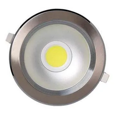 Встраиваемый светильник Horoz Electric HRZ00000374 Цвет арматуры никель Цвет плафонов никель