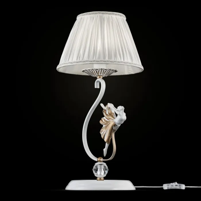 Настольная лампа декоративная Maytoni Elina ARM222-11-G Цвет арматуры золото Цвет плафонов белый от ImperiumLoft