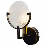 Бра TopLight Roxana TL1194B-01BK Цвет арматуры золото Цвет плафонов прозрачный