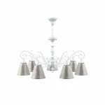 Подвесная люстра Maytoni Classic 7 E3-07-WM-LMP-O-4 Цвет арматуры бронза Цвет плафонов серый от ImperiumLoft