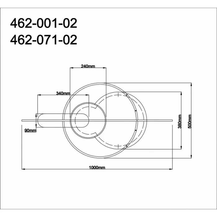 Накладной светильник Velante 462 462-071-02 от ImperiumLoft