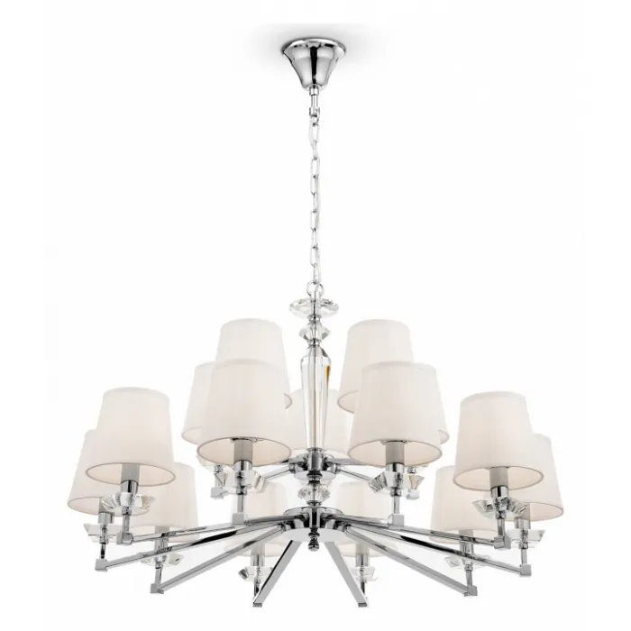 Подвесная люстра Maytoni Beira MOD064PL-15N Цвет арматуры неокрашенный Цвет плафонов белый от ImperiumLoft