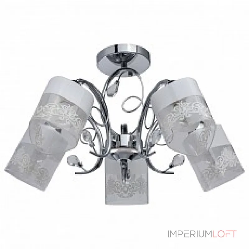 Потолочная люстра DeMarkt City Нежность 28 676012005 