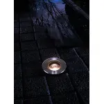 Встраиваемый в дорогу светильник Deko-Light Quick Round 730239 Цвет арматуры серебро Цвет плафонов прозрачный от ImperiumLoft