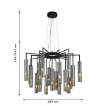 Подвесная люстра Favourite Orgel 4501-21P от ImperiumLoft