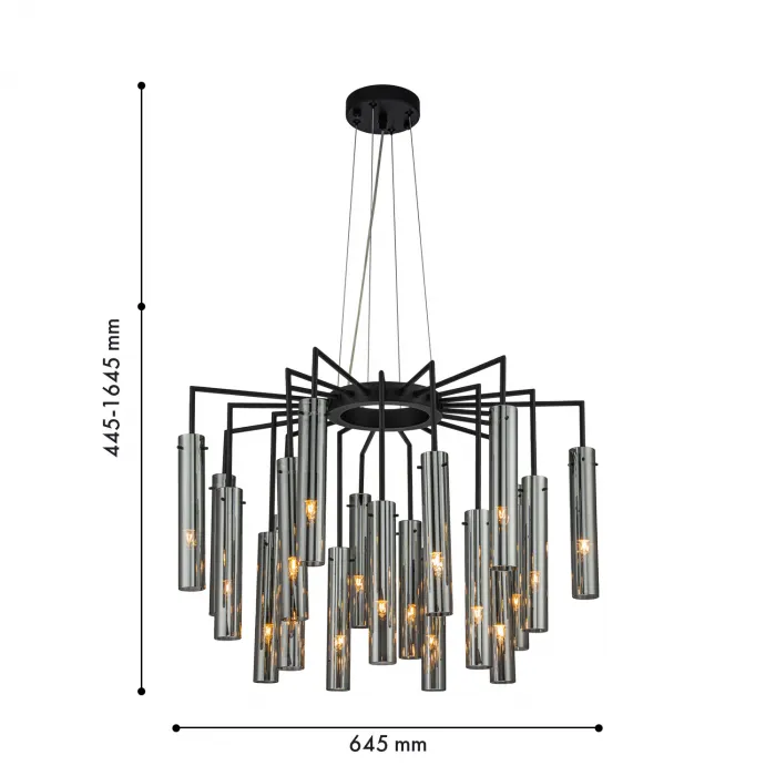 Подвесная люстра Favourite Orgel 4501-21P от ImperiumLoft