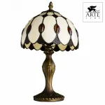 Настольная лампа декоративная Arte Lamp Perla A3163LT-1BG Цвет арматуры медь Цвет плафонов янтарный от ImperiumLoft