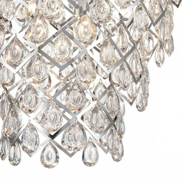 Подвесная люстра Vele Luce Diana VL3273P06 Цвет арматуры хром Цвет плафонов прозрачный от ImperiumLoft