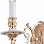 Бра Arte Lamp 8020 A8020AP-1WG Цвет арматуры золото Цвет плафонов красный