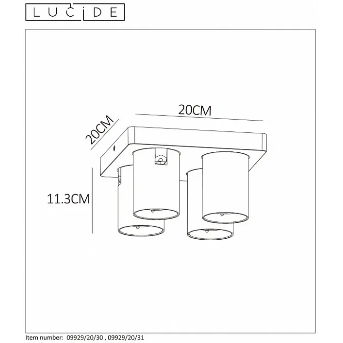 Спот Lucide 09929/20/31 от ImperiumLoft