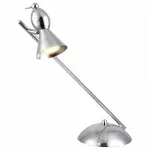 Настольная лампа офисная Arte Lamp Picchio A9229LT-1CC Цвет арматуры хром Цвет плафонов хром