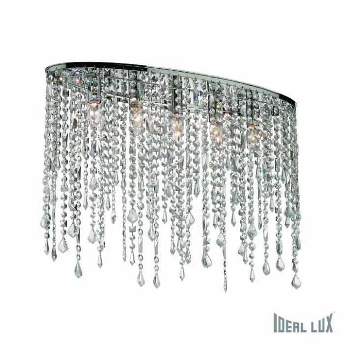 Накладной светильник Ideal Lux Rain RAIN CLEAR PL5 Цвет арматуры хром Цвет плафонов прозрачный от ImperiumLoft