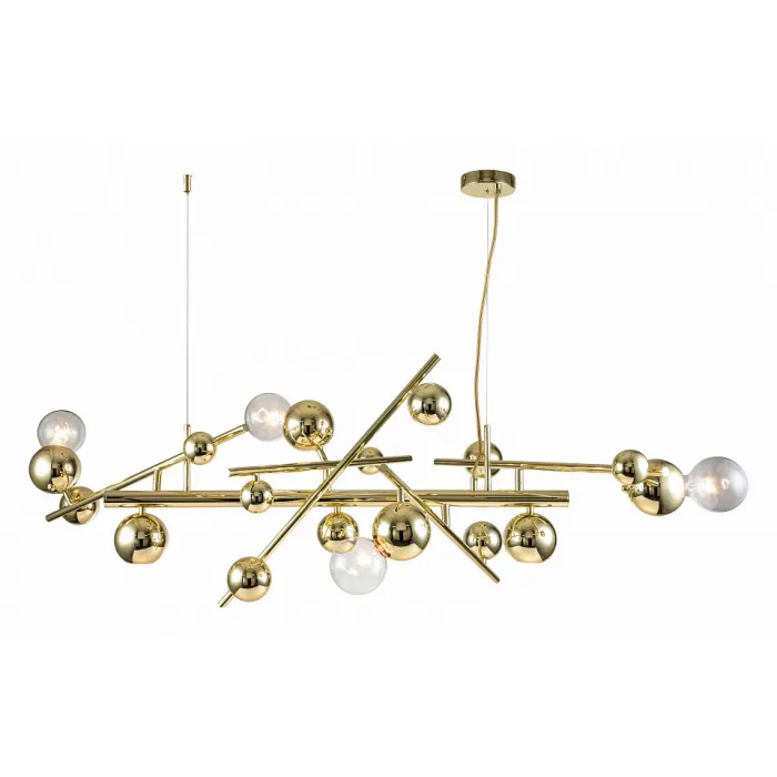 Подвесная люстра Indigo Saldo 11033/6PL Gold от ImperiumLoft