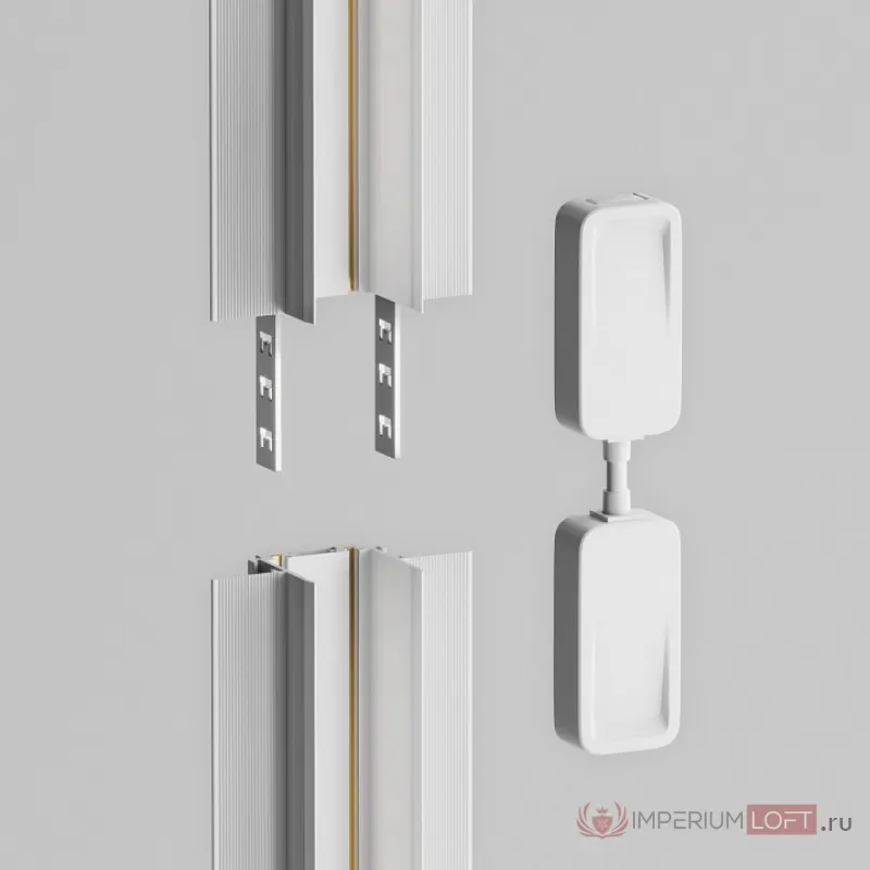 Соединитель гибкий для треков Maytoni Accessories for tracks Radity TRA084C-W-12 от ImperiumLoft