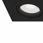 Встраиваемый светильник Maytoni Atom DL024-2-03B Цвет арматуры черный от ImperiumLoft