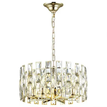 Подвесной светильник Odeon Light Diora 4121/8 Цвет арматуры золото Цвет плафонов золото