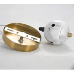 Подвесная люстра Lussole LSP-8412 Цвет арматуры желтый Цвет плафонов белый
