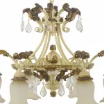 Подвесная люстра Dio D’Arte Gradara Gradara E 1.1.6.300 CA Цвет плафонов белый Цвет арматуры кремовый от ImperiumLoft