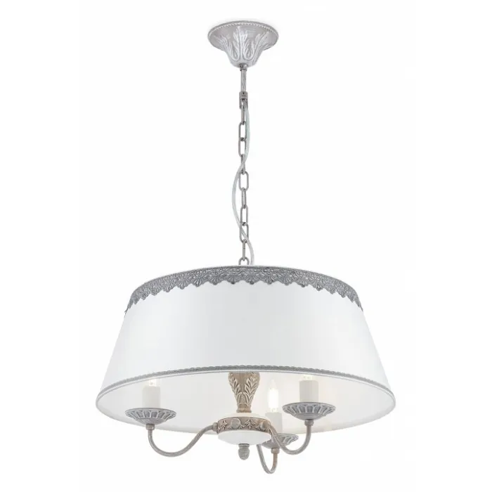 Подвесной светильник Maytoni Bouquet ARM023-PL-03-S Цвет арматуры серый Цвет плафонов белый от ImperiumLoft