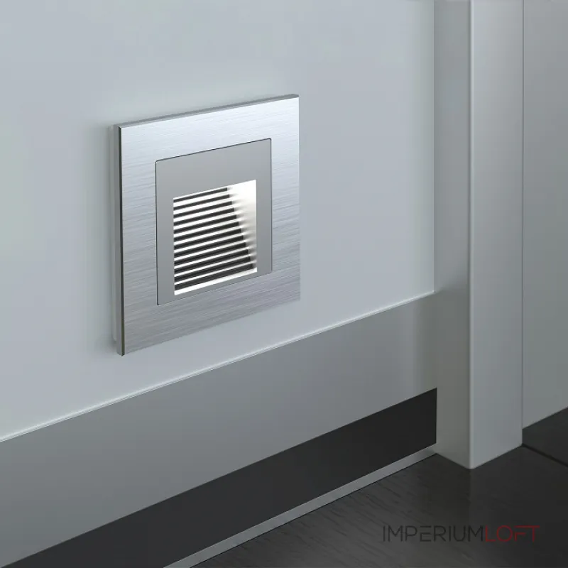 Рамка на 1 пост Werkel Aluminium (алюминий) W0011706 Цвет арматуры серебро