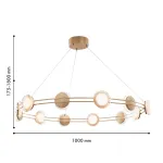 Подвесная люстра Favourite Yo-yo 4334-12P