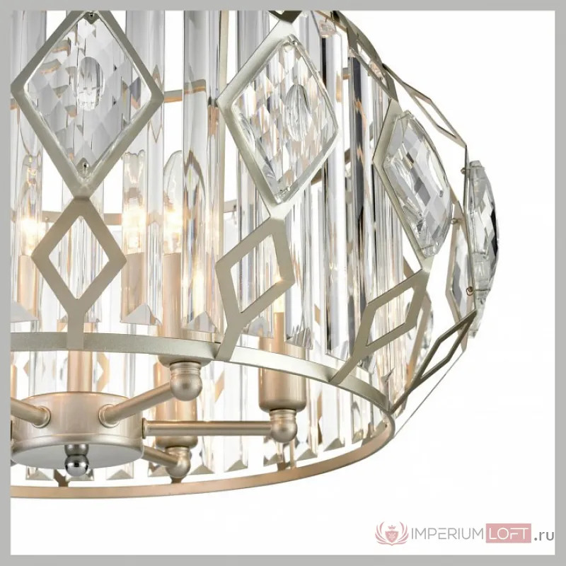Подвесной светильник Vele Luce Buzzati 742 VL2181P06 Цвет арматуры никель Цвет плафонов прозрачный от ImperiumLoft