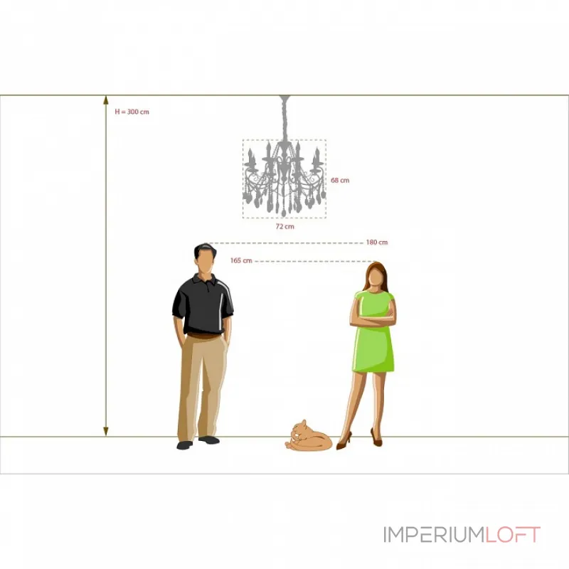 Подвесная люстра MW-Light Адель 4 373011808  Подвесная люстра MW-Light Адель 4 373011808