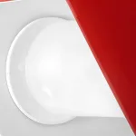 Бра Lightstar Pezzo 801612 Цвет арматуры хром Цвет плафонов красный от ImperiumLoft