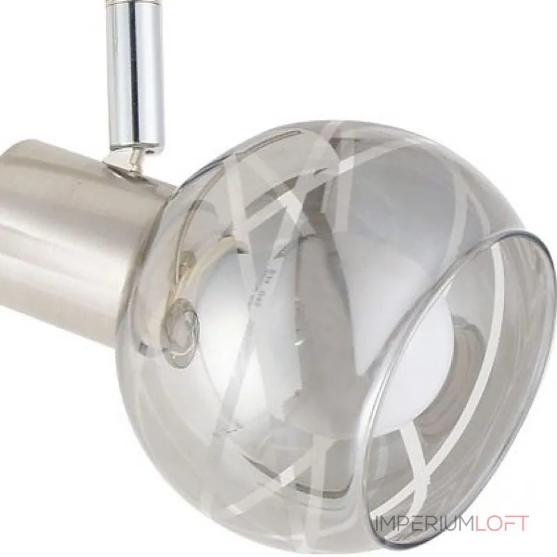 Спот TopLight Kristal TL1236Y-03SN Цвет арматуры никель Цвет плафонов серый Спот TopLight Kristal TL1236Y-03SN Цвет арматуры никель Цвет плафонов серый