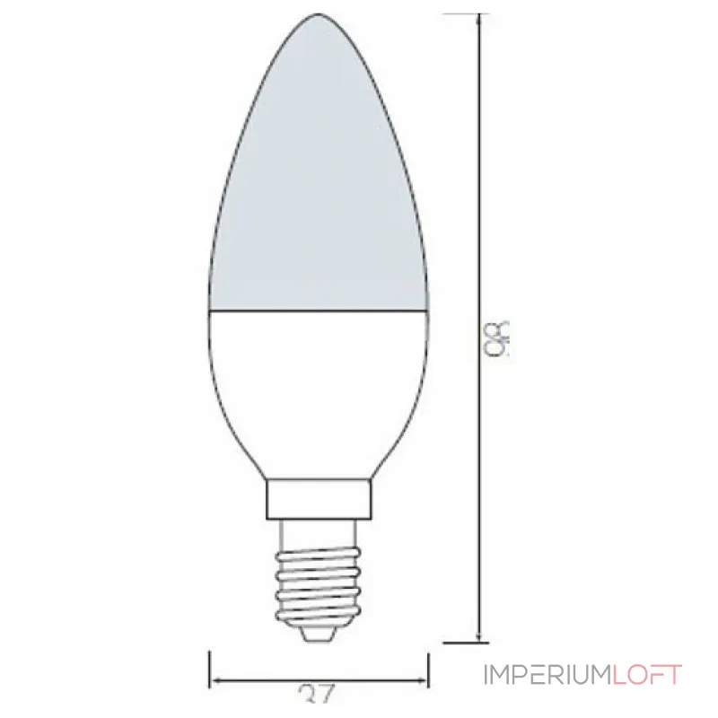 Лампа светодиодная Horoz Electric HL4360L 4Вт 4200K HRZ00000021 Цвет арматуры белый