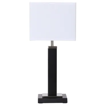 Настольная лампа декоративная Arte Lamp Waverley A8880LT-1BK Цвет арматуры хром Цвет плафонов белый