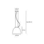 Подвесной светильник Artemide A240210 от ImperiumLoft