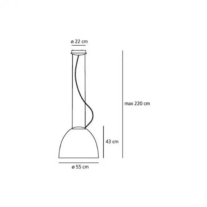Подвесной светильник Artemide A240210 от ImperiumLoft