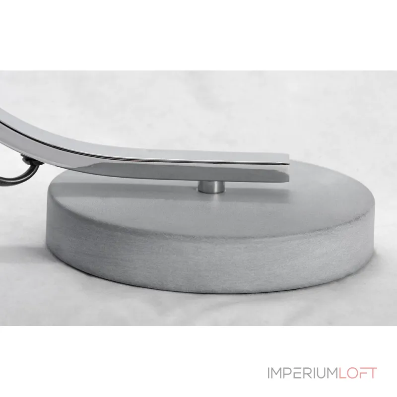 Настольная лампа декоративная LGO Falcon LSP-0560 Цвет арматуры хром Цвет плафонов серый от ImperiumLoft Настольная лампа декоративная LGO Falcon LSP-0560 Цвет арматуры хром Цвет плафонов серый от ImperiumLoft