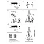 Подвесная люстра Lightstar Globo 803287 