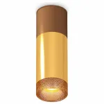 Накладной светильник Ambrella Techno Spot 302 XS6327061 Цвет плафонов золото