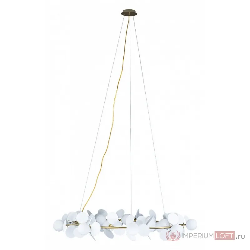 Подвесная люстра Loft it Matisse 10008/1300 white Цвет арматуры золото Цвет плафонов белый от ImperiumLoft