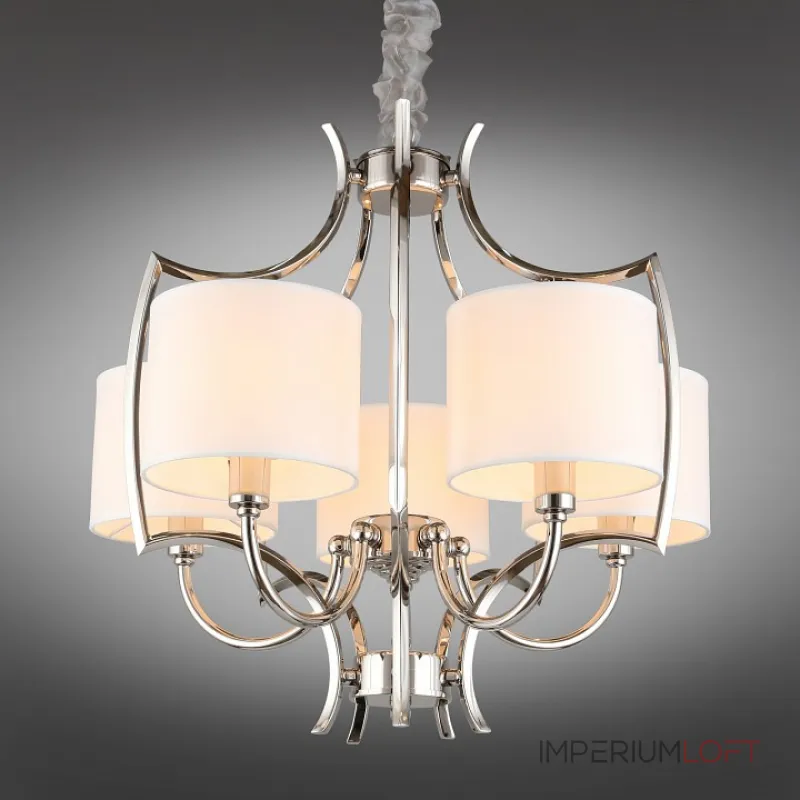 Подвесная люстра Aployt Zidoni APL.737.06.05 Цвет арматуры хром Цвет плафонов белый от ImperiumLoft Подвесная люстра Aployt Zidoni APL.737.06.05 Цвет арматуры хром Цвет плафонов белый от ImperiumLoft